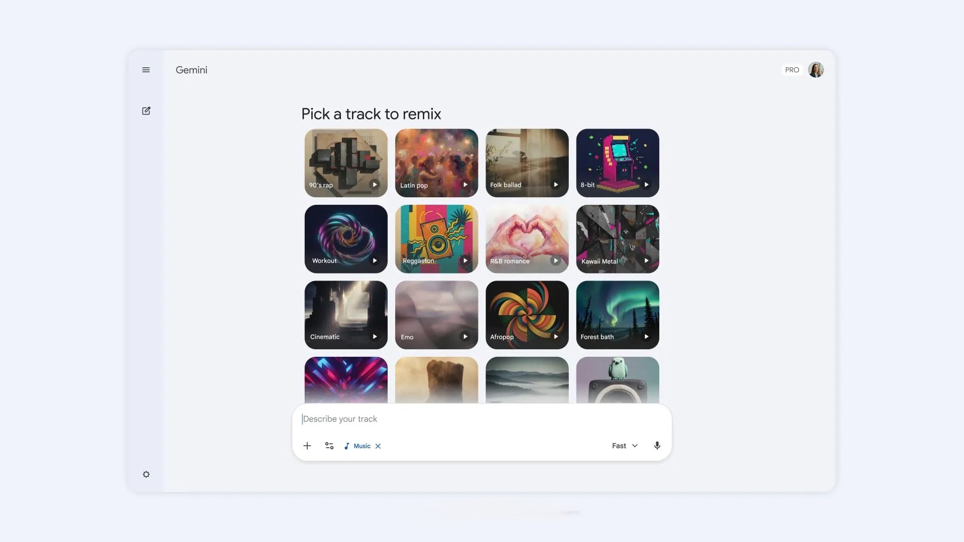 Теперь в Gemini можно создавать и музыку Google добавила в чат бота нейронную модель Lyria 3 способную создавать музыку по текстовому описанию либо по фотографии содержимое которой будет использоваться для генерации Длительность трека ограничена 30 секундами Прописывать текст трека не нужно но можно нейросеть создаст его сама но пользователь сможет выбрать жанр вокал и темп музыки Обновление уже доступно в веб версии не у всех чуть позже Lyria 3 появится и в приложении rozetked me news 44487