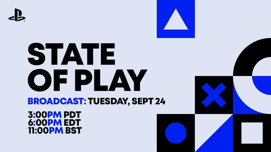 Завтра ночью Sony проведёт презентацию State of Play — на ней покажут более 20 игр.  Мероприятие начнётся 25 сентября в 01:00 по московскому времени.