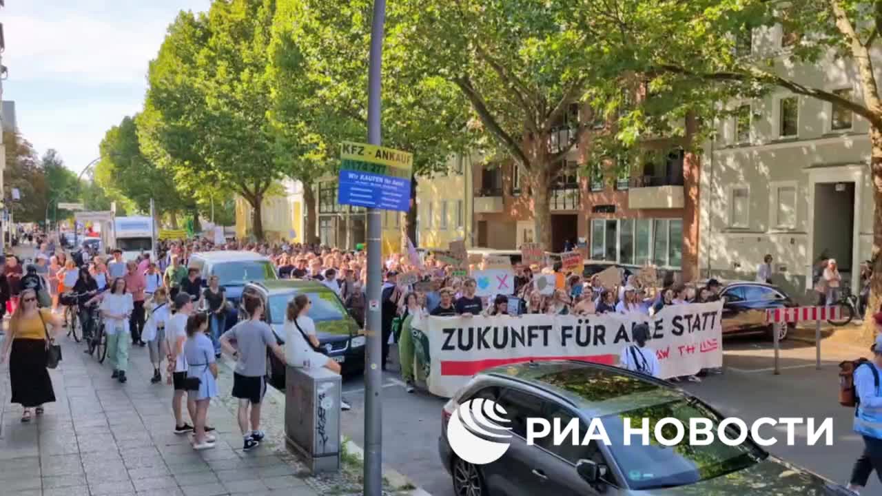 Протесты против газовой инфраструктуры охватывают Германию