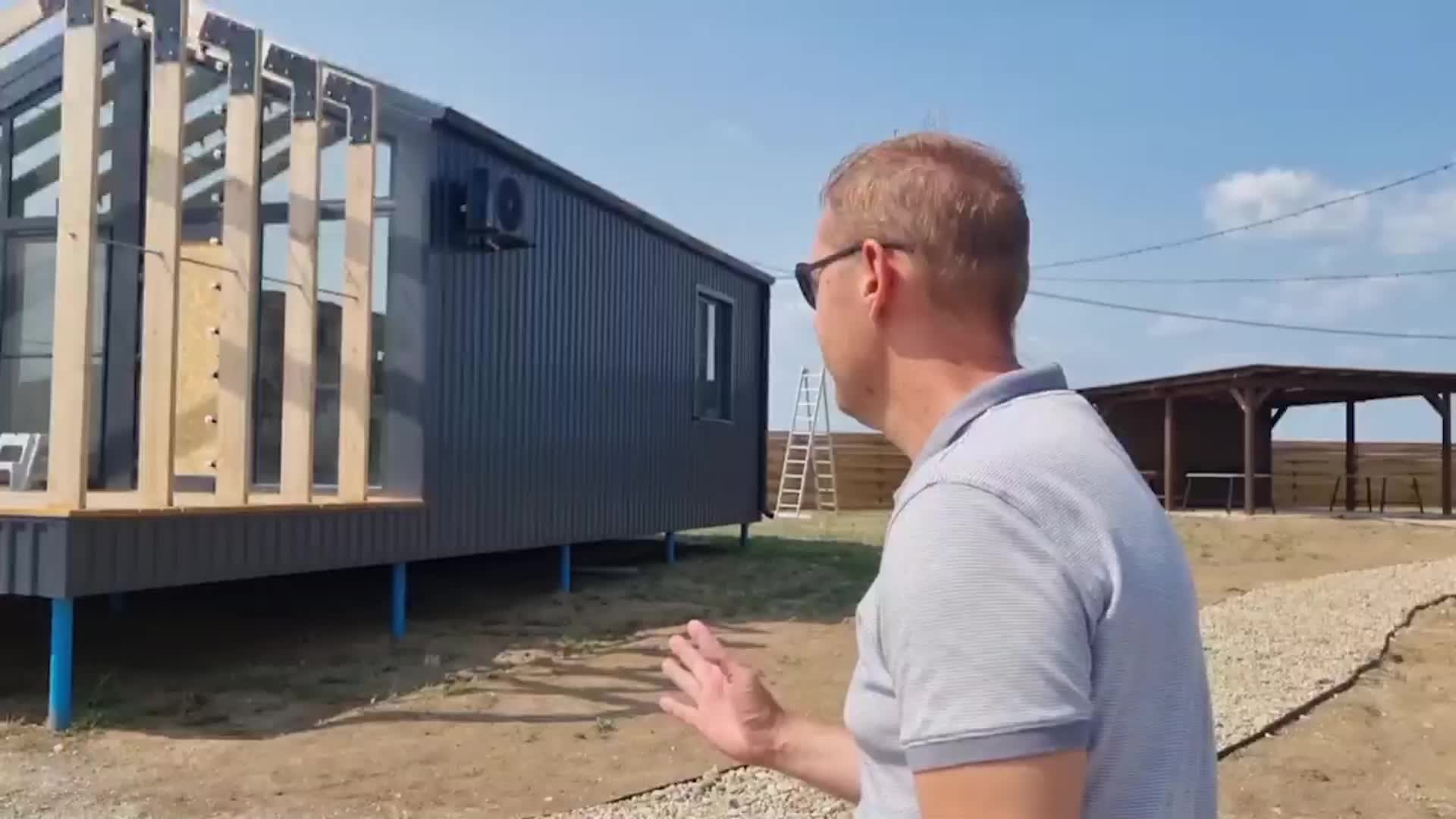 В Херсонской области открыт первый глэмпинг 'Ясная Поляна' благодаря нацпроекту