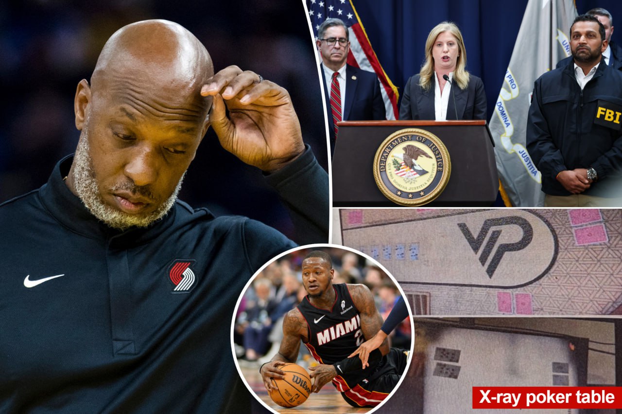 ФБР раскрыло масштабную коррупционную схему в НБА NYT Тренер Портленд Трейл Блейзерс Чонси Биллапс и защитник Майами Хит Терри Розир среди более 30 человек обвиненных в схемах нелегальных ставок на спорт и подтасованных покерных игр с участием мафии Розир обвиняется в использовании инсайдерской информации НБА для ставок включая случаи когда игроки намеренно снижали производительность или покидали игру рано В одной схеме шесть обвиняемых эксплуатировали конфиденциальную информацию о игроках и командах В другой 31 человек подтасовывали подпольные покерные игры в Нью Йорке с использованием технологий для кражи миллионов долларов Прокурор Джозеф Ночелла назвал дело одной из самых наглых схем коррупции в спорте с момента легализации онлайн ставок в США криминал Больше новостей США здесь Подписывайся news about USA