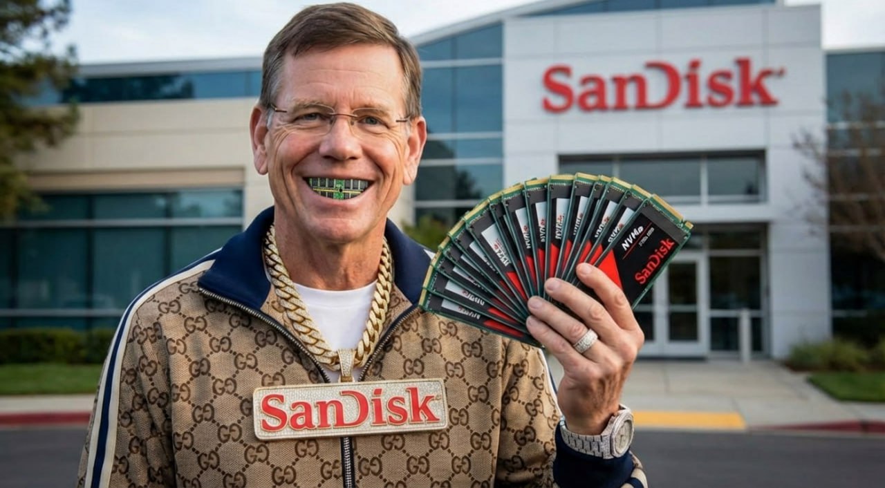 Цены на SSD выросли В 3 РАЗА теперь некоторые стоят дороже чем игровой ПК Один из лучших производителей Sandisk официально обновил ценники в своём онлайн магазине новый прайс лист убил WD Black SN8100 8TB 2572 рекомендованная розничная 999 WD Black SN8100 4TB 1289 549 WD Black SN8100 2TB 644 279 WD Black SN8100 1TB 324 179 WD Black SN7100 4TB 869 269 WD Black SN7100 2TB 434 149 WD Black SN7100 1TB 219 89 WD Black SN7100 500GB 129 59 WD Blue SN5100 4TB 829 299 WD Blue SN5100 2TB 419 149 WD Blue SN5100 1 ТБ 209 79 WD Blue SN5100 500GB 119 59 Как же они доят