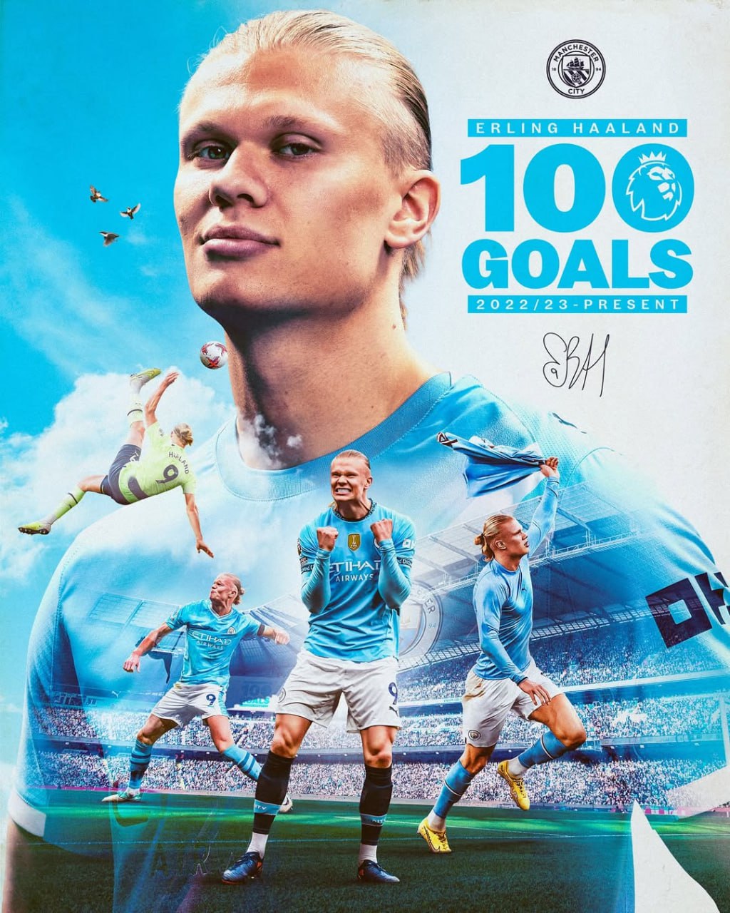 Холанд забил 100 голов быстрее всех в истории АПЛ Он отличился в игре с Фулхэмом это его 111 я игра в лиге Эрлинг побил рекорд Алана Ширера которому для этого понадобилось 124 игры Подписывайтесь на РИА Новости Спорт в MAX