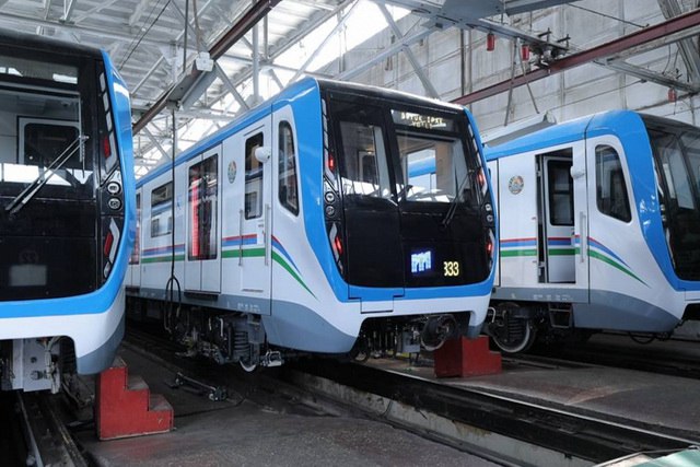 В 2026 году Ташкентский метро получит ещё 14 поездов В 2026 году Ташкентский метрополитен ожидает поступления ещё 14 поездов что увеличит количество вагонов на 56 единиц сообщила пресс служба подземки   English O zbek tilida Ўзбек тилида На русском iOS Android