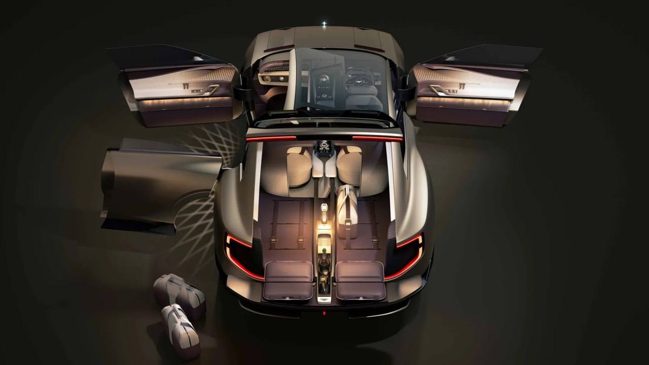 Bentley представили новый концепт автомобиля без ПЕРЕДНЕГО кресла — вместо него установили… лежанку для собак. В компании считают, что переднее пассажирское кресло изжило себя, поэтому это — новая реальность. Концепт EXP 15 станет прообразом будущих моделей. И да, это первый автомобиль после ребрендинга.