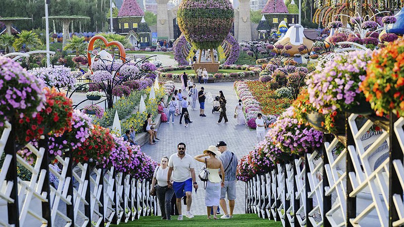Сад Miracle Garden дарит жителям ОАЭ скидку на билеты Цветочный сад Miracle Garden дарит скидку на билеты и возможность бесплатного посещения жителям ОАЭ   russianemirates com N041866 ref telegram