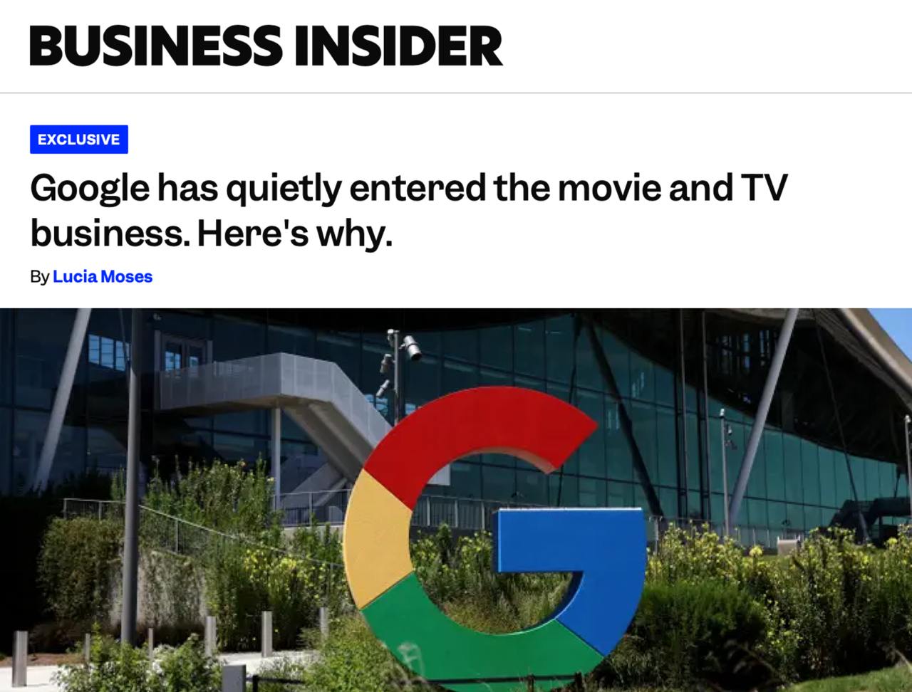 Google начали снимать фильмы — компания тихо запустила свой продакшен «100 Zeros». Теперь будут снимать свои шоу, чтобы «герои там, наконец, ходили с Android, а не с iPhone». Проекты будут идти на Netflix и прочих платформах. Первый фильм 100 Zeros — хоррор «Кукушка», вышел в 2024 году. Серьёзно: Google пошла в кино, чтобы герои там пользовались Android. Ещё будут вплетать другие технологии — вроде Gemini и Google карт.