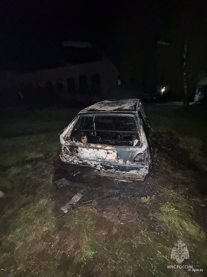 Автомобиль сгорел на улице Дружбы в Великих Луках  30 июля на улице Дружбы произошло возгорание автомобиля Фольксваген Гольф 1984 года выпуска.  Автомобиль полностью выгорел изнутри, огнем повреждено лакокрасочное покрытие. Возможной причиной стало короткое замыкание электропроводки в салоне автомобиля.  Пожар тушили 7 специалистов МЧС России и 3 единицы техники.