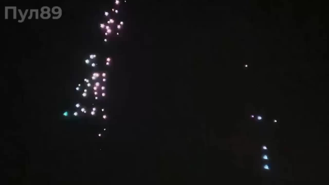 Салехард отмечает 430-летие с масштабным шествием и световым шоу дронов