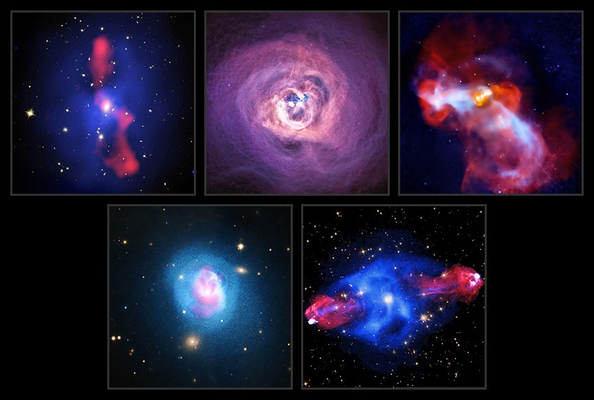 Рентгеновская арифметика для скоплений галактик Скопления галактик крупнейшие гравитационно связанные объекты во Вселенной Тысячи галактик резервуары раскалённого газа с температурой до 100 миллионов градусов и сверхмассивные чёрные дыры в центрах которые периодически устраивают мощные выбросы Рентгеновский телескоп Chandra видит всё это великолепие но до сих пор структуры в горячем газе можно было только описывать по внешнему виду крюки кольца дуги крылья Теперь появился способ понять что они собой представляют физически Команда из Чикагского университета разработала технику под названием X arithmetic Идея разделить рентгеновские данные на низкоэнергетическую и высокоэнергетическую части сравнить яркость каждой структуры в обеих и классифицировать её по природе а не по форме Получилось три категории Розовым обозначают звуковые волны и слабые ударные фронты возмущения давления которые распространяются со скоростью звука и сжимают газ в тонкие слои Жёлтым пузыри надутые джетами от центральной чёрной дыры Синим охлаждающийся или медленно движущийся газ Метод применили к 15 скоплениям и группам галактик Среди них знаменитое скопление Персея M87 в скоплении Девы Лебедь A Результат не просто красивые картинки Выявилось важное различие в группах галактик это как скопления но поменьше обратная связь от чёрных дыр выражена сильнее Там больше ударных фронтов и меньше охлаждающегося газа Вероятно потому что гравитация группы слабее один и тот же выброс от чёрной дыры сильнее влияет на окружающий газ Техника работает не только с реальными наблюдениями но и с компьютерными симуляциями Это мост между данными и теорией теперь можно напрямую сравнивать что предсказывают модели и что видит телескоп nezemnoy telegram