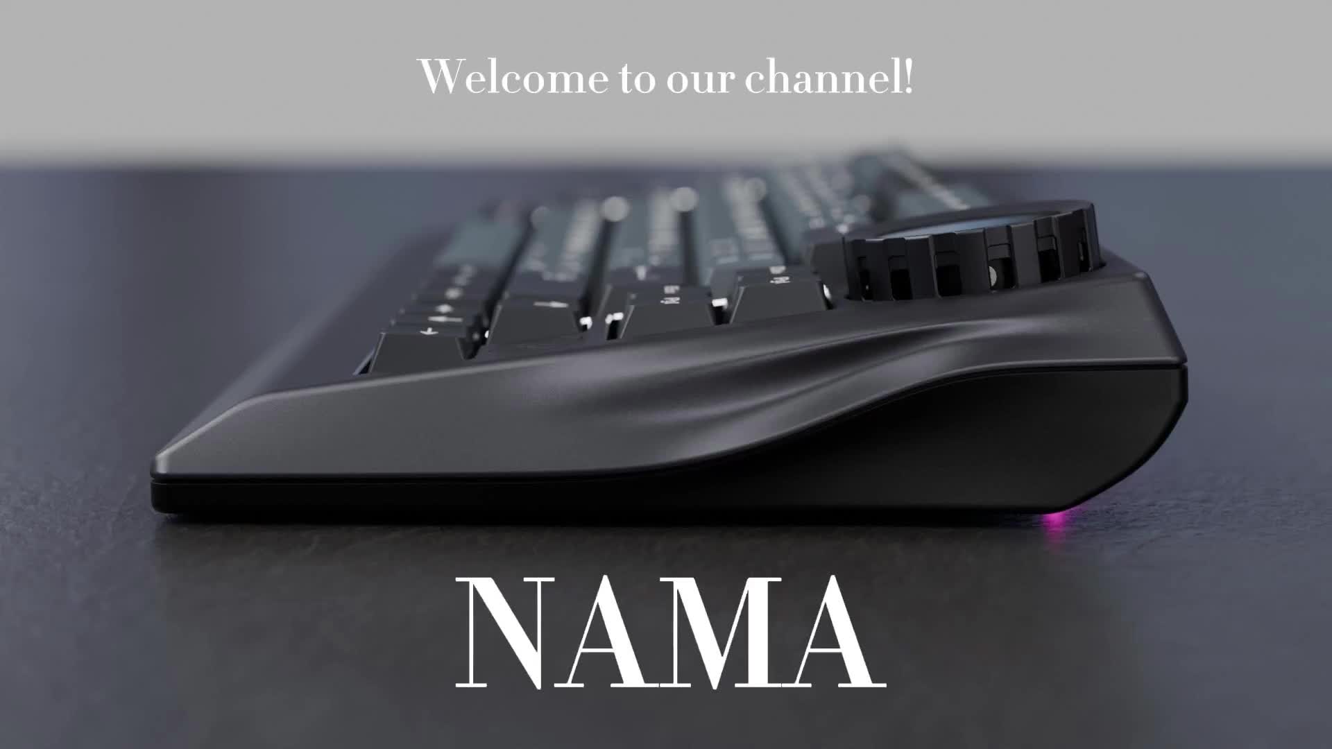 Wuque Studio представила клавиатуру Nama с механическими часами