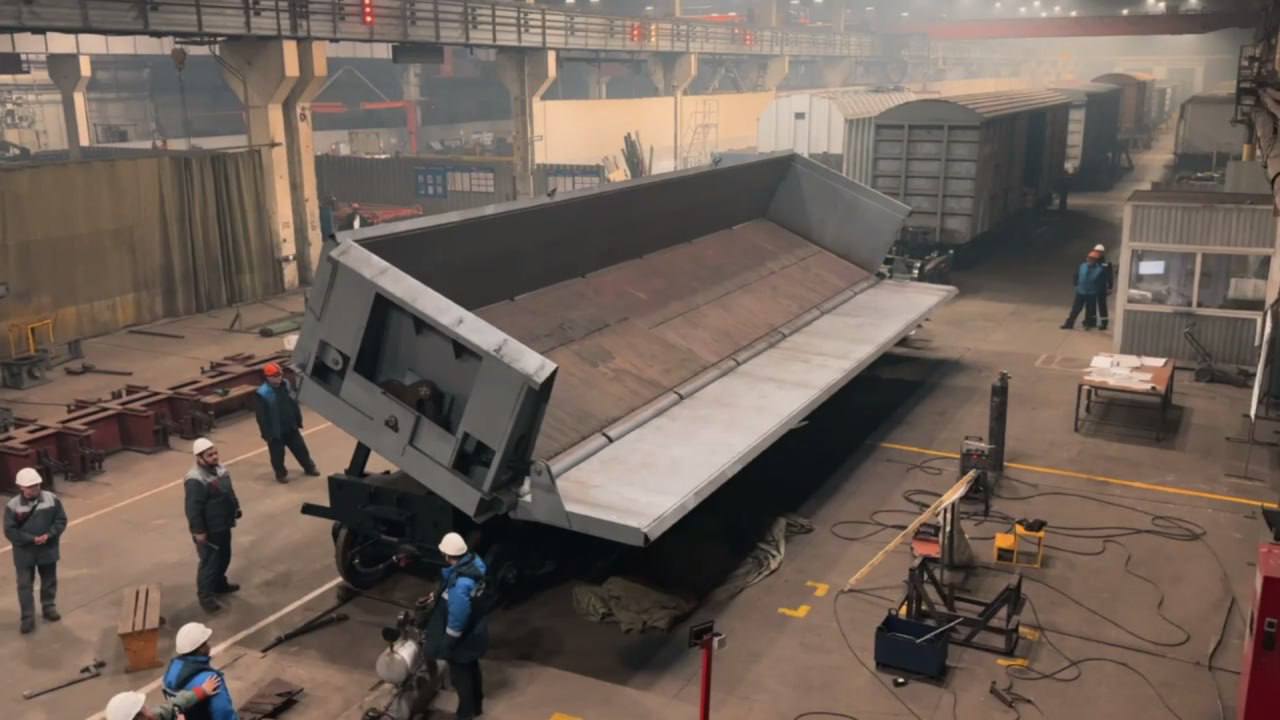 В Хакасии налаживают выпуск вагонов самосвалов для карьеров На Абаканвагонмаше входит в холдинг РМ Рейл готовятся к запуску в серийное производство инновационных 6 осных думпкаров повышенной грузоподъемности Вагоны самосвалы предназначены для перевозки руды и скальных пород на горнорудных карьерах Что важно Уникальность Заявлено что вагон обладает конструктивными решениями аналогов которым на российском рынке сейчас нет Испытания Опытный образец успешно прошел все основные тесты включая опрокидывание кузова с разгрузкой на обе стороны Подготовка Для работы над сложной моделью предприятие прошло техническое перевооружение а сотрудников обучили на двухнедельных курсах на партнерском Рузхиммаше Сроки Выход на серийный выпуск запланирован на январь 2026 года Монокль главное о русском бизнесе и не только Подписаться