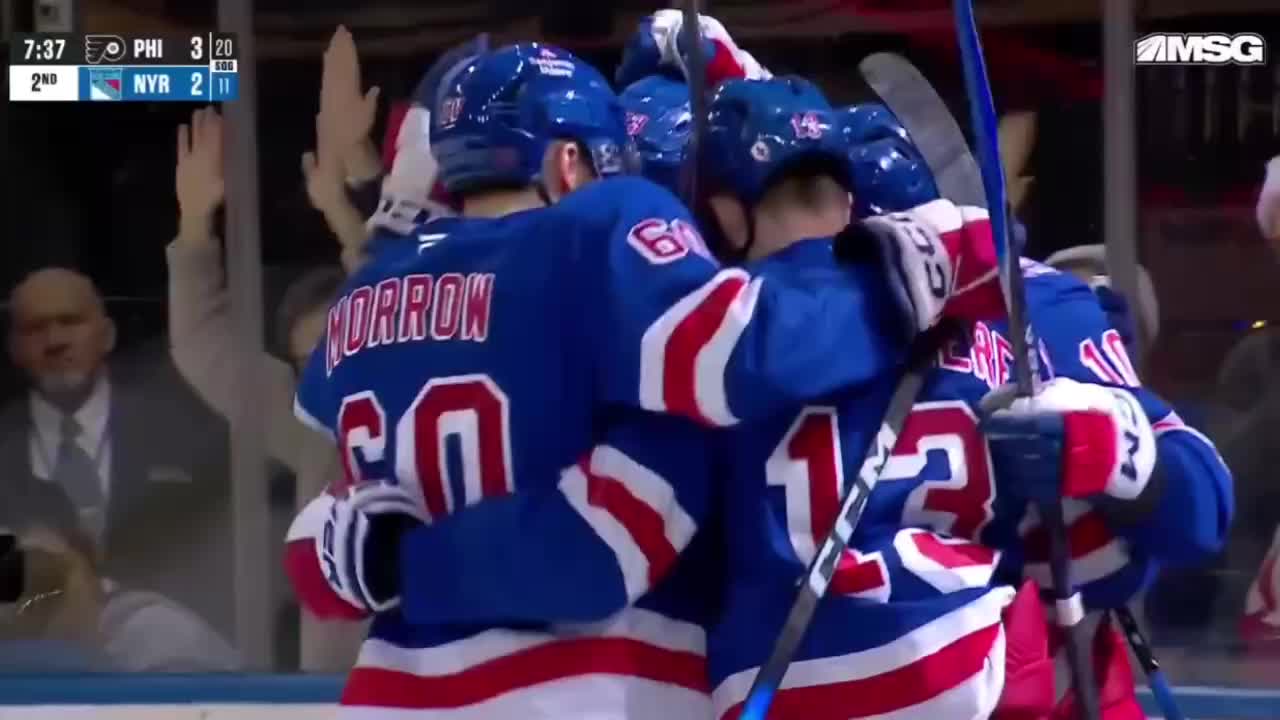 Рейнджерс одержали победу над Филадельфией, Панарин стал первой звездой матча