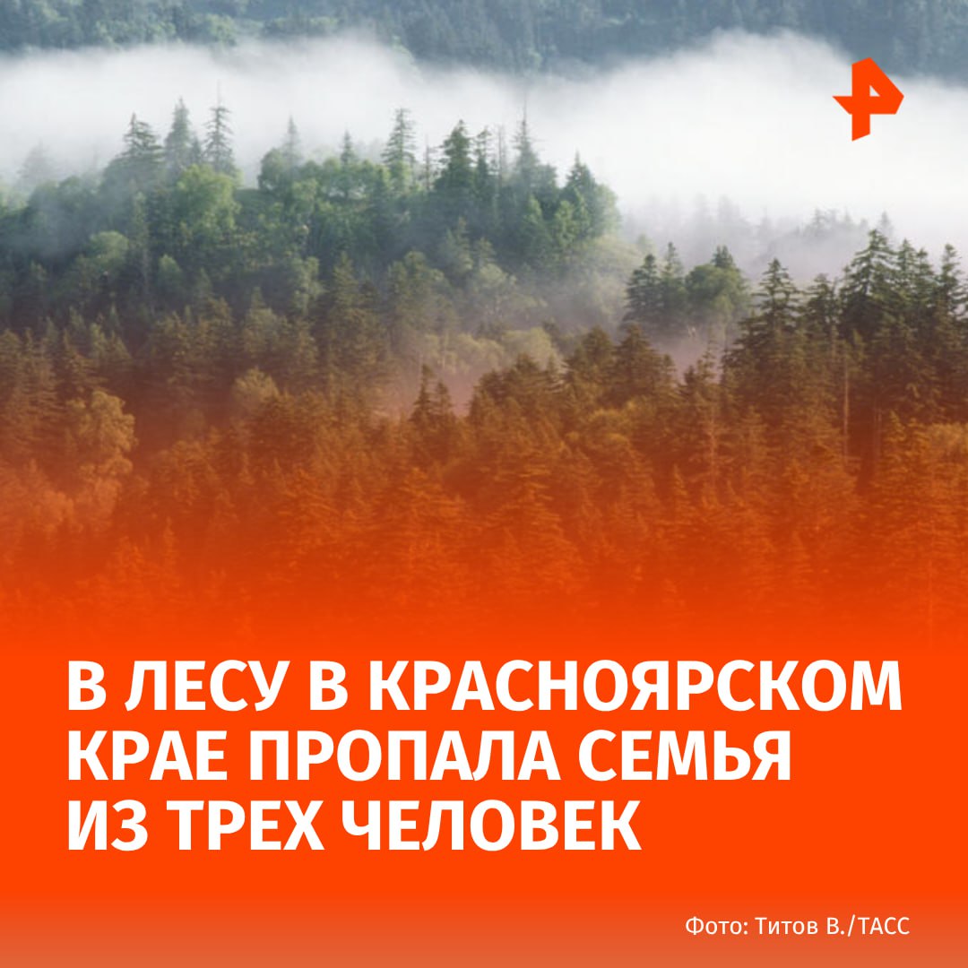 Семья с пятилетним ребенком пропала в лесу в Красноярского крае сообщили в МВД по региону Ранее в полицию сообщили что 28 сентября мужчина женщина и ребенок 2020 года рождения направились в турпоход по маршруту в направлении горы Буратинка но до сих пор не вышли на связь Сотрудники полиции совместно с волонтёрами и местными жителями ведут поиски в лесной местности в районе Манской петли Искать пропавших также также помогают операторы беспилотников Подписаться на РЕН ТВ МАХ Отправить новость