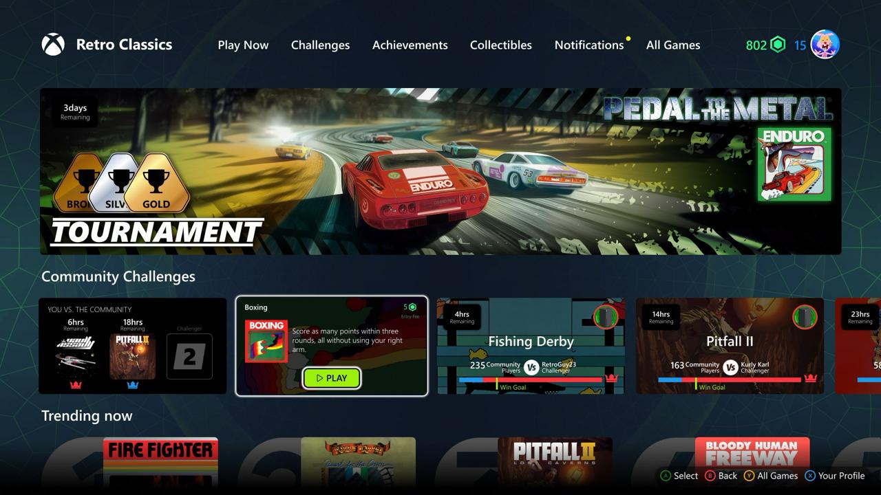 Xbox представила антологию Retro Classics — сборник из 50 игр, которые выпустила Activision в 80-х и 90-х, доступный по подписке Game Pass. В набор уже входят игры с разных платформ, от Atari 2600 до первой PlayStation, включая Pitfall, MechWarrior, Commando, Zork и многие другие. В каждой доступны и новые функции вроде достижений и возможности сохранять прогресс. Microsoft обещает постоянно пополнять Retro Classics и собирается расширить сборник до сотни классических игр от Activision и Blizzard. «Кинопоиск Игры»