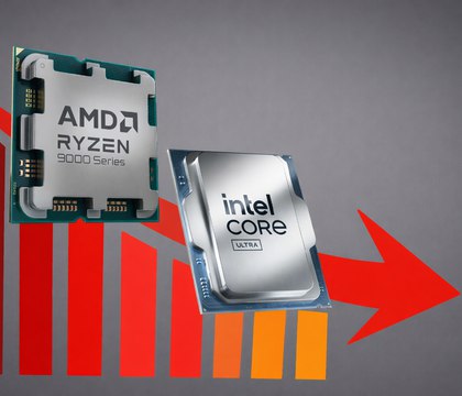 Продажи процессоров на американском Amazon в январе упали на 51 год к году из за дефицита памяти Как сообщает Notebookcheck продажи процессоров на Amazon в США в январе 2026 года снизились на 51 по сравнению с аналогичным периодом 2025 года более чем вдвое При этом процессоры AMD по прежнему занимают лидирующие позиции в рейтинге продаж