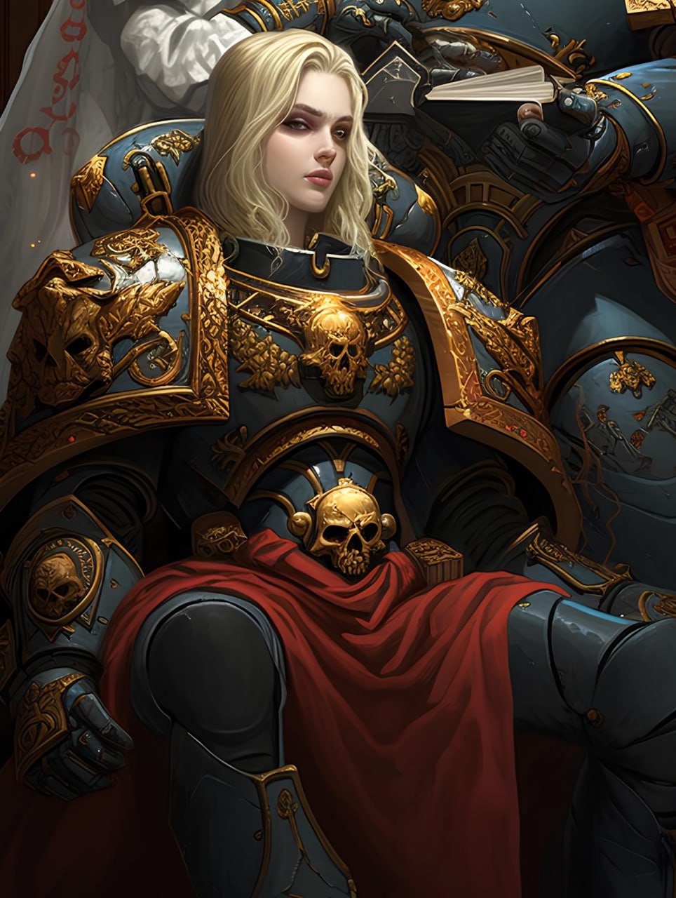 Вселенная Warhammer 40k ВСЁ — её угробили... женщины-космодесантники.  В новом издании «Ереси Хоруса» внезапно стерли правило, что космодесант — только для мужчин. Теперь туда могут попасть и девушки, не путать с Сёстрами Битвы.  По слухам, на переделку надавила Amazon — компания экранизирует вселенную и продвигает равенство.  Император нервно закурил.    1337