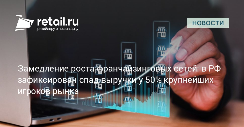 Рынок франчайзинга в продуктовом ритейле столкнулся со значительным замедлением темпов роста в первом полугодии 2025 года Подробности в публикации retailНовости