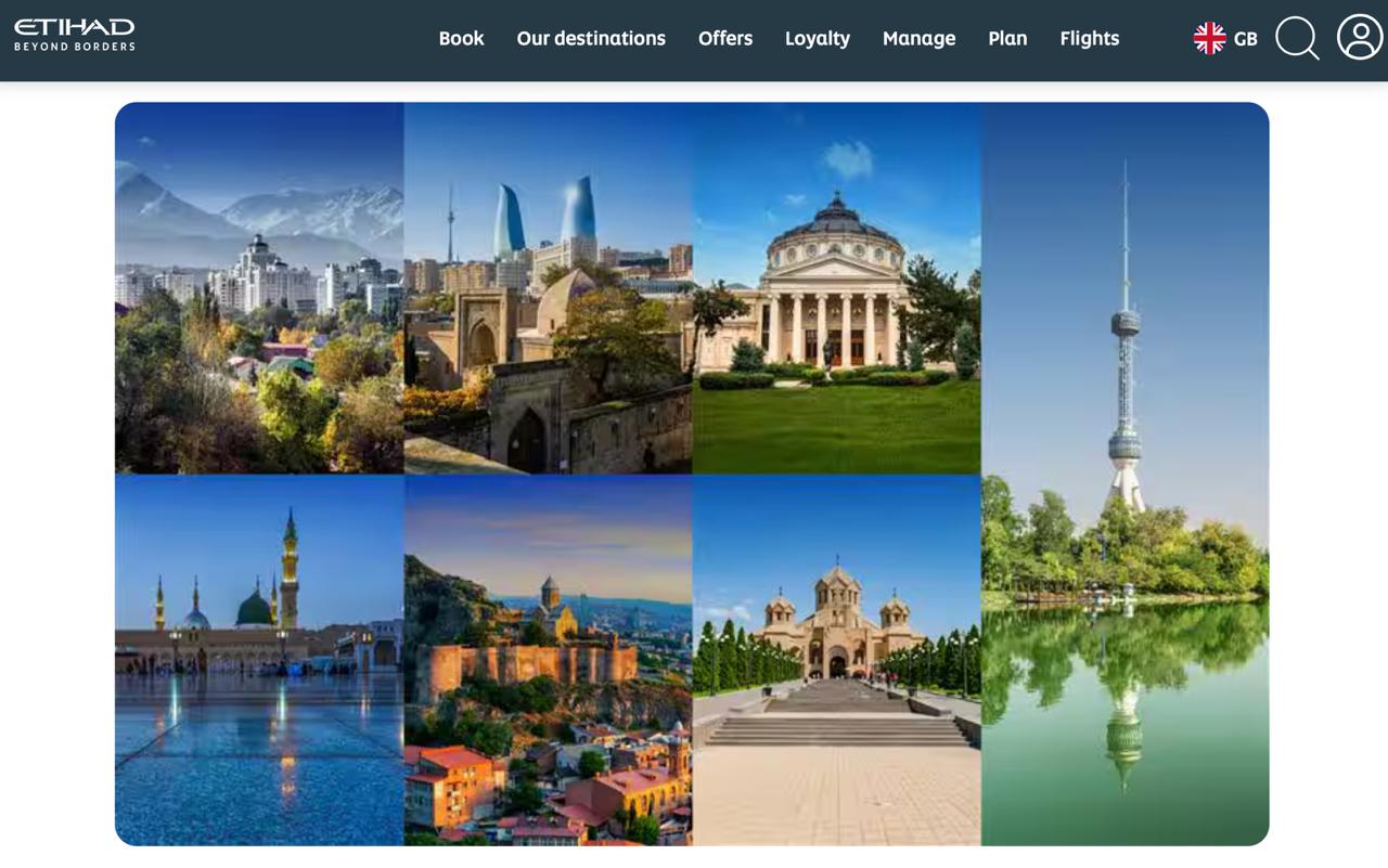 Etihad Airways объявила о запуске семи новых международных маршрутов из Абу-Даби на фоне ухода Wizz Air из ОАЭ Согласно заявлению, авиакомпания запустит рейсы в города: Алматы с 16 марта 2026 Баку с 2 марта 2026 Бухарест с 16 марта 2026 Медину с 9 ноября 2025 Ташкент с 17 марта 2026 Тбилиси с 13 марта 2026 Ереван с 9 марта 2026 Во все эти города сейчас летает WizzAir, однако они объявили об отмене почти всех своих рейсов из Абу-Даби с 1 сентября. Существенное отличие только одно — WizzAir летает в Кутаиси, а Etihad собирается летать в Тбилиси.