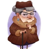 Бабка на лавке