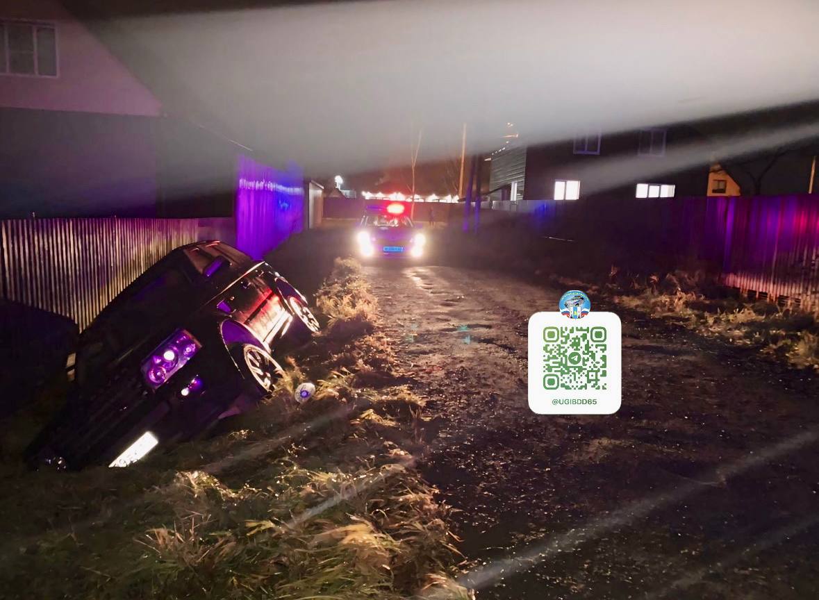 в Южно Сахалинске 1 ноября 2025 года в 19 часов в районе дома 25 улицы Садовой произошло дорожно транспортное происшествие По предварительным данным водитель автомобиля Range Rover Sport двигаясь по улице Садовой в восточном направлении совершил наезд на женщину двигавшуюся по левому краю проезжей части улицы Речной навстречу движению После чего автомобиль съехал в кювет Водитель скрылся с места происшествия В результате ДТП 42 летняя пешеход получила телесные повреждения и была доставлена в медицинское учреждение Госавтоинспекция проводит проверку и устанавливает личность водителя Всех кому что либо известно о данном происшествии просим сообщить по телефону 789 497 Будьте внимательны на дороге и соблюдайте правила дорожного движения ugibdd65