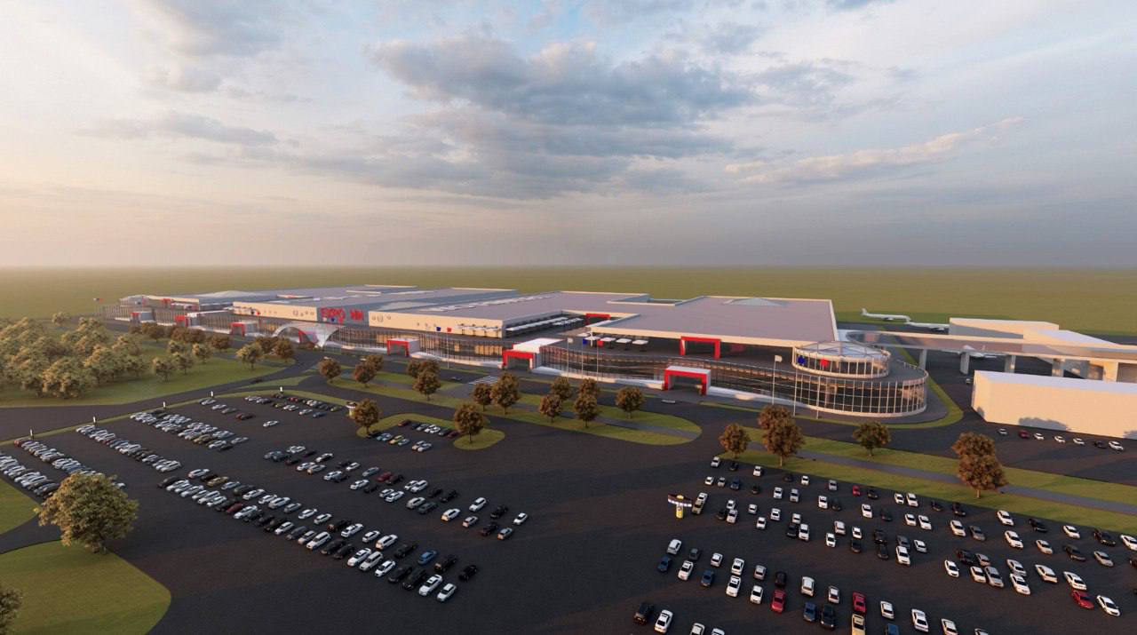 Концессионное соглашение на создание конгрессно выставочного центра с гостиницей Нижний Экспо планируют заключить в 2026 году Объект внесен в перечень отвержденный правительством Нижегородской области Предполагается что общая площадь комплекса зданий составит более 103 5 тыс кв м общий объем инвестиций в проект более 41 2 млрд рублей Комплекс будет построен рядом с нижегородским аэропортом В июне 2025 года министерство градостроительной деятельности и развития агломераций Нижегородской области выдало АО Международный аэропорт Нижний Новгород разрешение на подготовку проекта планировки и межевания территории для строительства конгресс центра Планировке подлежит территория площадью почти 28 гектаров в районе ул Безводной к востоку от аэровокзального комплекса Соглашение о строительстве комплекса правительство Нижегородской области подписало с АО УК Аэропорты регионов на площадке Петербургского международного экономического форума Рендер Правительство Нижегородской области РБК Нижний Новгород в Telegram