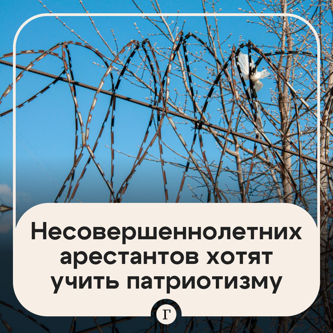 Подростков-арестантов хотят учить патриотизму в СИЗО.  Сейчас патриотические мероприятия с несовершеннолетними проводятся по договорам о совместной деятельности, но Минюст хочет систематизировать и формализовать эту практику. Теперь это направление воспитательной работы в СИЗО станет одним из основных.   По данным СМИ, начинать эту работу предлагают уже с первого дня подростка в СИЗО. Сначала хотят закрепить за несовершеннолетним команду специалистов, а затем составить социально-психологическую характеристику и индивидуальный план воспитательной работы.  Этот план должен будет обновляться каждые два месяца, а все мероприятия в его рамках будут заноситься в специальные дневники.    Согласно статистике за 2024 год, фигурантами уголовных дел стали 9,5 тыс. подростков.  Поддерживаете инициативу? —   /