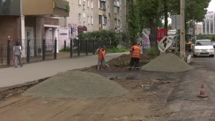 Завершение ремонта междворовых проездов в Биробиджане