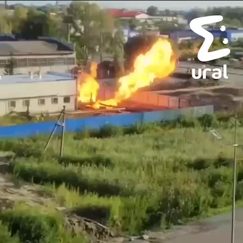Пожар на газораспределительной станции в Кургане: эвакуация жильцов и работа экстренных служб