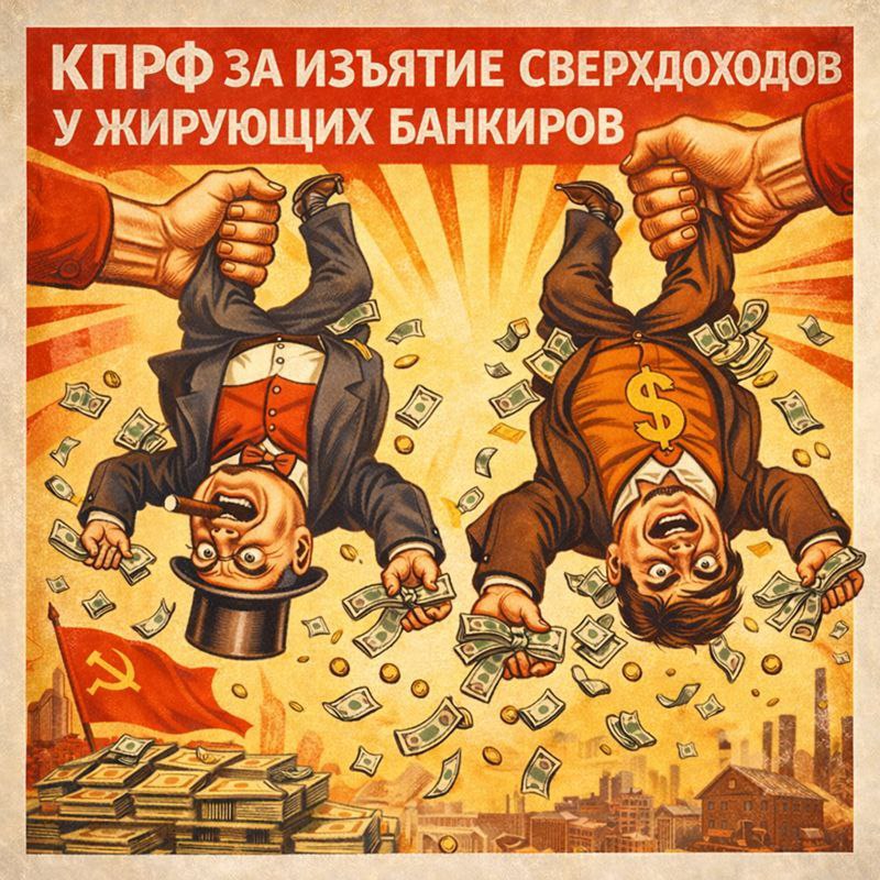 КПРФ предложила ввести повышенный налог насверхприбыль банков Депутаты Госдумы от КПРФ во главе с первым зампредседателя партии Юрием Афониным предложили ввести повышенный налог насверхприбыль банков и установить налоговую ставку в размере 20 от денежного выражения сверхприбыли превышения средней арифметической величины прибыли банков за период с 2021 года по 2024 год Документ направлен на отзыв в правительство РФ По итогам 2025 года ожидается прирост активов российских банков на уровне 6 8 что является показателем стабильного финансового положения банковского сектора которое происходит за счет увеличения процентных ставок по потребительским кредитам и сокращения в том числе льготных программ по кредитованию и ипотеке для отдельных категорий граждан Юрий Афонин отметил что по данным Центробанка российские банки в 2024 году получили более 4 триллионов рублей чистой прибыли что на 25 превышает показатели 2023 года При этом высокая доходность банков сопровождается ростом закредитованности населения ограничением доступа граждан и промышленных предприятий к кредитам из за непосильных процентных ставок и ростом цен на продукты питания и продовольственные товары отметил депутат Он подчеркнул что введение повышенного налога на сверхприбыль банков позволит направить дополнительные средства в федеральный бюджет для поддержки социальных программ не создавая дополнительной нагрузки на население и малый бизнес В отличие от идей повышения НДС или роста налоговой нагрузки на предпринимателей обложение сверхдоходов финансового сектора затрагивает только тех кто и так получает огромные прибыли Коммунист подчеркнул что такая мера будет способствовать реализации приоритетных задач государства Ключевой принцип КПРФ направлять государственные ресурсы на поддержку страны и людей а не на обогащение отдельных корпораций заключил парламентарий