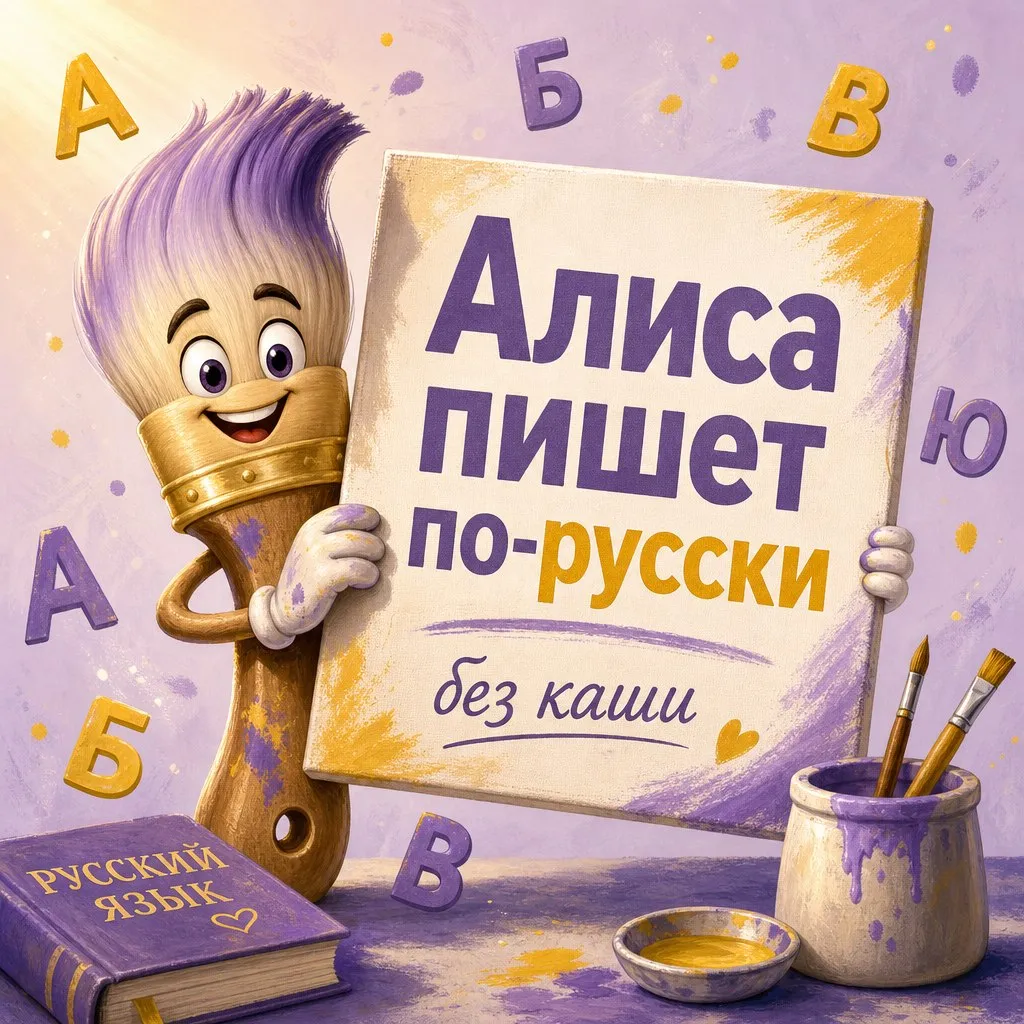 Алиса научилась писать по русски на картинках Яндекс обновил генерацию изображений в Алисе AI и теперь она умеет рисовать картинки с русским текстом почти без ошибок Проблема знакомая другие нейросети обучены в основном на английских данных поэтому кириллица у них превращается в кашу из нечитаемых символов Яндекс собрал собственный датасет с русскоязычными надписями и переделал модель после чего корректных результатов стало втрое больше Правда эту картинку нарисовал ChatGPT и никакой каши нет Ну что ж посмотрим кто кого
