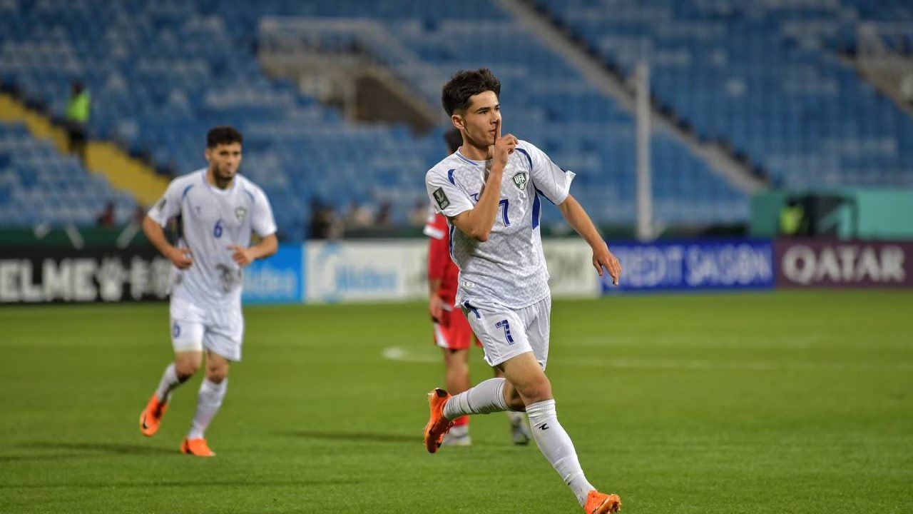 Сборная Узбекистана U 23 начала Кубок Азии с победы над Ливаном В матче первого тура группы C сборная Узбекистана по футболу U 23 под руководством Равшана Хайдарова обыграла Ливан со счётом 3 2 набрав первые три очка на турнире   uznews uz ru news 106316 uznews