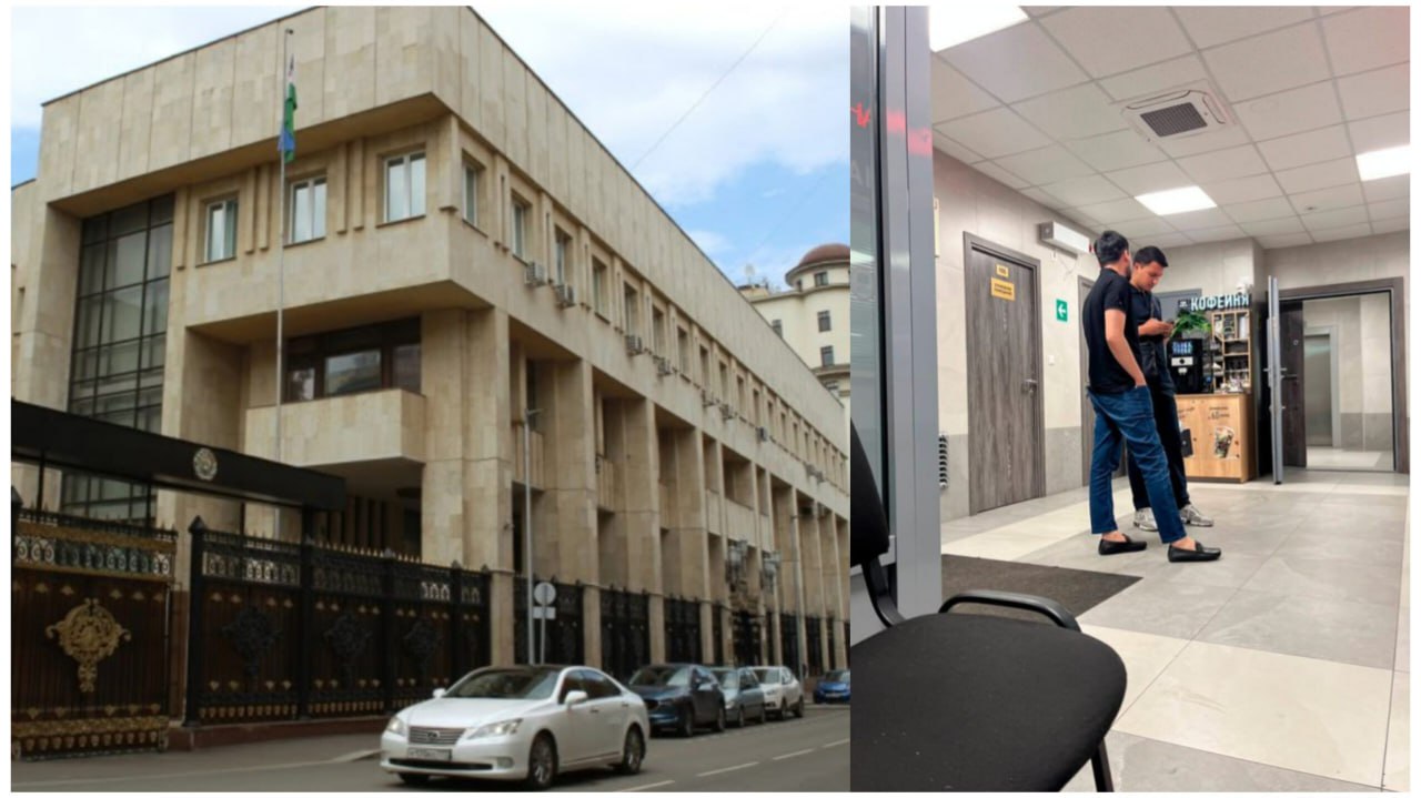 Посольство Узбекистана в Москве опровергло причастность к инциденту с избиением мужчины В Москве рядом с посольством Узбекистана произошёл инцидент с избиением мужчины kun uz ru 39285525 Официальные страницы Kun uz Telegram Facebook Instagram Youtube
