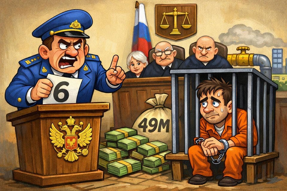 В Чите газификацию частного сектора пытались перевести на воздух Прокуратура Центрального района поддержала обвинение по делу о мошенничестве на газификации 48 летний житель Новосибирска Денис Мерзляков один из фигурантов схемы где по версии следствия из бюджета увели 49 миллионов рублей Прокурор в суде запросил 6 лет колонии общего режима и удовлетворение исков Решение за судом Как это выглядело Нацпроект Экология газ вместо угля Чита ждёт нормального отопления МинЖКХ в мае 2023 выдаёт субсидию 700 млн рублей коммерческой организации под газификацию Дальше появляется конкуренция в духе 90 х по версии обвинения гендиректор конкурирующей фирмы живет в Москве собирает ОПГ вовлекает знакомых и руководителя подрядчика И начинается классика освоения фиктивные договоры на разработку установку софта аренда транспорта беспроцентные займы пяти физлицам Итог минус 49 млн Это не просто цифры Это трубы которые не проложили Это дома которые могли уйти с угля но остались на дыме Это экология только на бумаге а деньги как всегда в чужих карманах Сейчас у Мерзлякова арестовано имущество и средства на счетах Более чем на 6 млн То есть из 49 млн нашли пока на сдачу Главный вопрос сколько таких фиктивных софтов и арендованных машин ещё висит на нашей газификации