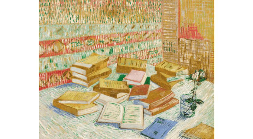 В США продали картину Ван Гога почти за 63 млн долларов Это на треть выше её предварительной оценки Полотно Стопки парижских романов и розы в стакане было продано на торгах Sotheby s в Нью Йорке сообщает портал NL Times Согласно информации на сайте аукционного дома подлинность картины 1887 года подтвердили специалисты музея Ван Гога в Амстердаме На том же аукционе произошла ещё одна крупная сделка полотно Фриды Кало Сон продали за 55 млн долларов что сделало его самым дорогим произведением женщины художницы в истории аукционных продаж Подписаться на Говорит Москва Telegram VK MAX