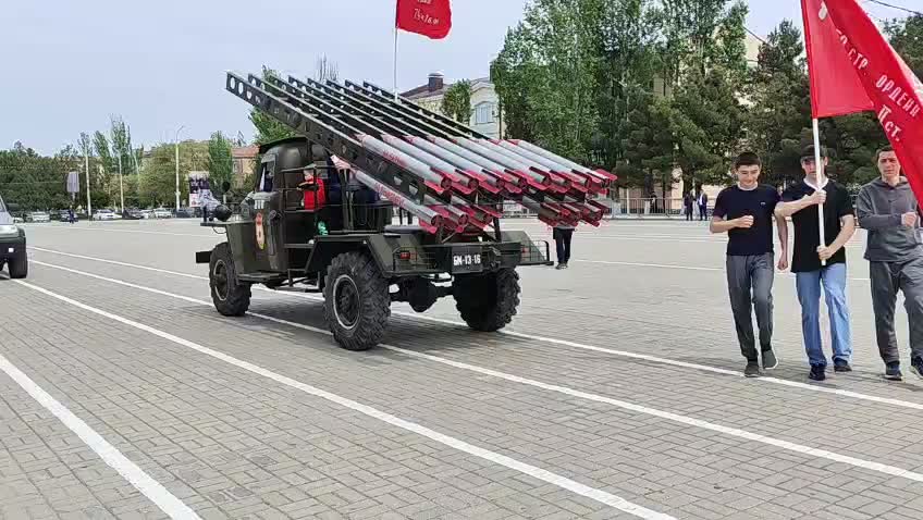 Автопробег «Знамя Победы» стартует в Каспийске и финиширует в Волгограде