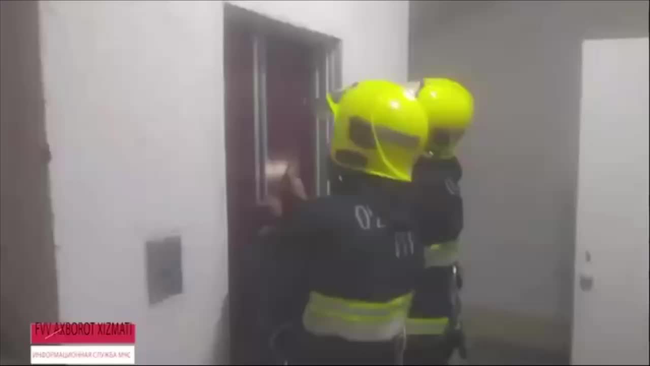 Спасение пятерых застрявших в лифте в Ташкенте