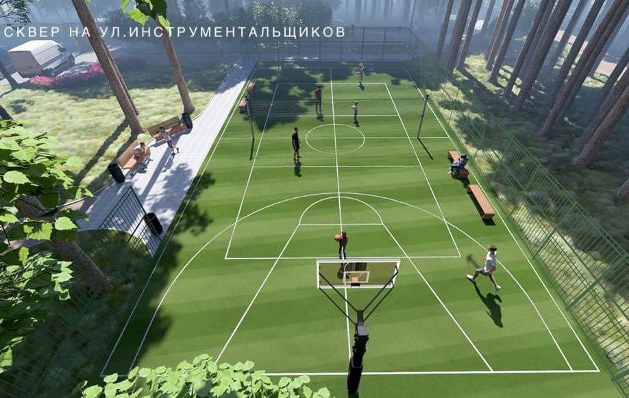 Сквер на улице Инструментальщиков скоро станет ещё лучше   Здесь планируется обустройство волейбольной и баскетбольной площадок, зон для тренажеров, а также столов для игры в теннис и шахматы.   Кроме того, для отдыха будут установлены комфортные скамьи-качели, проложены новые пешеходные дорожки и высажены деревья с кустарниками.  Хочу в Питер