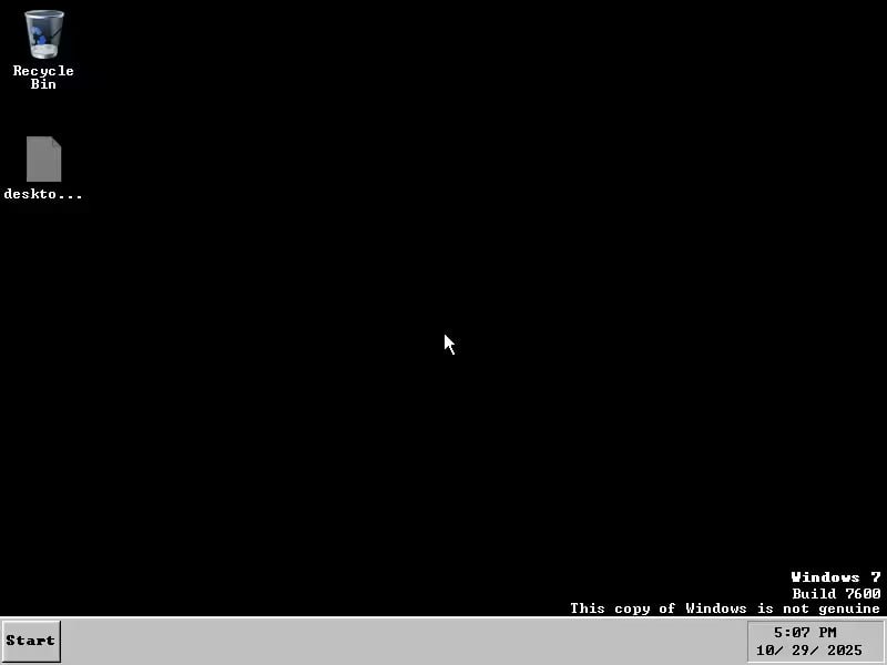Windows 7 похудела до 70 МБ и всё ещё жива Энтузиаст под ником Xeno умудрился ужать Windows 7 x86 до 69 мегабайт и она даже загружается Правда это скорее технодемка чем рабочая ОС В системе вырезано почти всё поэтому запустить хоть что то задача уровня добавь свои файлы и помолись Забавно но проверка подлинности Windows осталась на месте система всё ещё напоминает что копия не является подлинной Пользователи уже шутят что это единственная функция которую Microsoft не смогла оптимизировать Xeno обещает довести идею до ума и даже попробовать подобный трюк с Windows 11 godnoTECH Новости IT