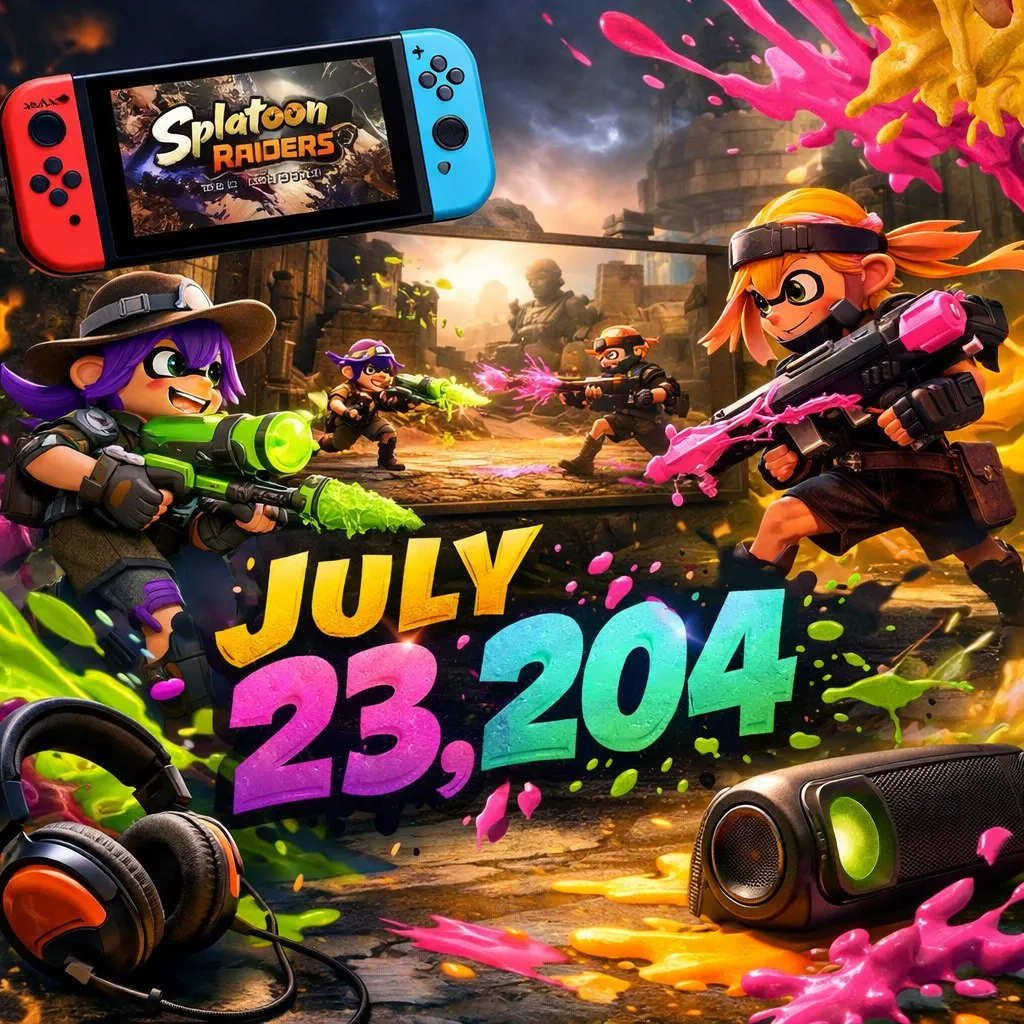Nintendo анонсировала релиз Splatoon Raiders для Switch 2 Согласно свежему заявлению компании новая одиночная игра из вселенной Splatoon выйдет 23 июля Это будет первый новый проект в серии с момента выхода Splatoon 3 в 2022 году Вместе с датой релиза был представлен новый трейлер который демонстрирует знакомый игровой процесс с использованием чернил и запоминающийся саундтрек адаптированный для новой кампании PRO AI OFFICIAL