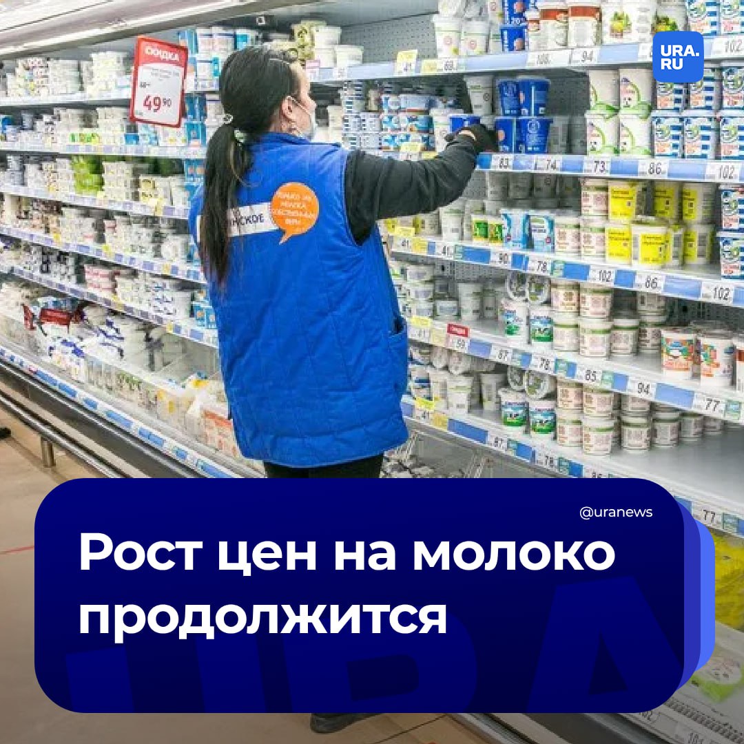 «Цены на молоко и молочную продукцию вырастут в ближайшее время на 8-15%. Все дело в том, что цены на молоко растут вместе с повышением себестоимости продукта, объяснил URA.RU доцент кафедры международного бизнеса Финансового университета Константин Лебедев.  Традиционно, цена на молоко начинает снижаться с весны до лета, а с осени начинает вновь увеличиваться. Поэтому, рост стоимости на 12%, который фиксируют в «Руспродсоюзе», продолжится до конца года.