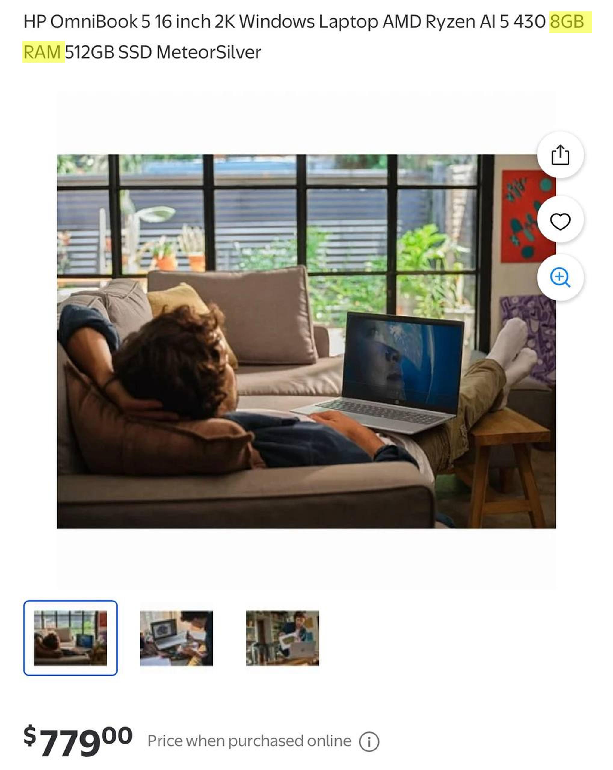 Память в новых ноутах HP OmniBook 5 порезали ВДВОЕ в линейке появится комп с 8 ГБ ОЗУ Всё из за дефицита и ИИ пузыря Ранее ноут шёл минимум с 16 ГБ памяти но базу порезали У ноута даже срезали процессор ранее там стоял камень от AMD с 6 или 8 ядрами теперь их 4 Ценник за такие характеристики конский 61 000 рублей Всё хуже чем мы думали Бэкдор