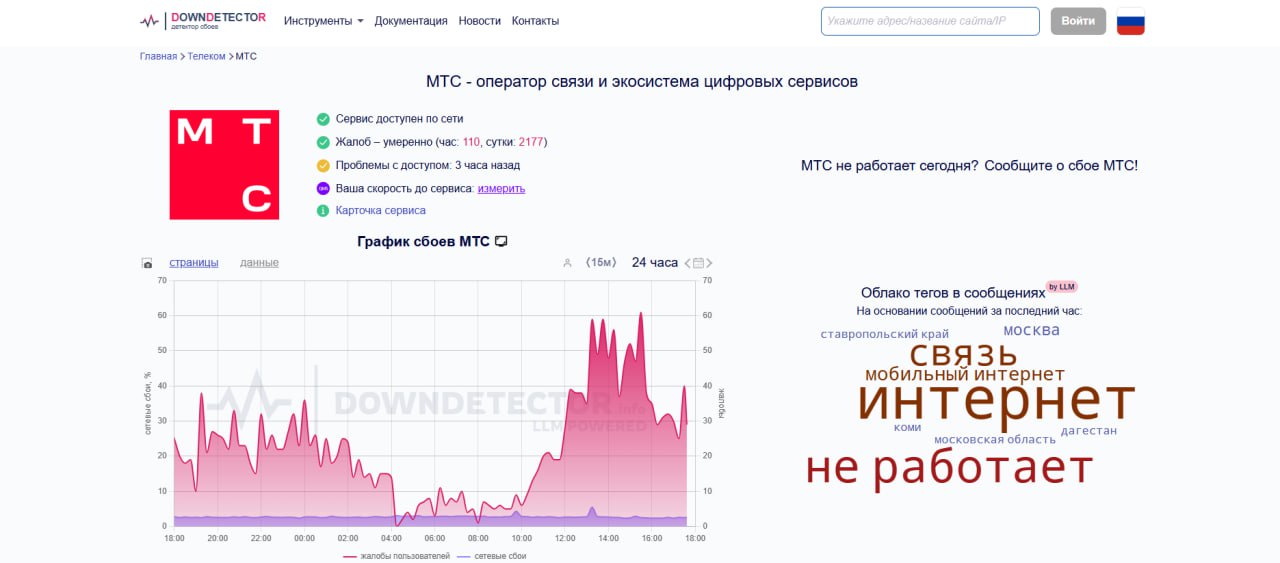 В Красноярске сбои с мобильным интернетом  Жители Красноярска жалуются на перебои в работе мобильного интернета. Люди не могут открывать банковские приложения, отправлять сообщения и заходить в соцсети.  Пользователи получают сообщения, что мобильный интернет временно отключён. Проблемы замечены у абонентов Tele2 и МТС.    Война близко, подпишись!