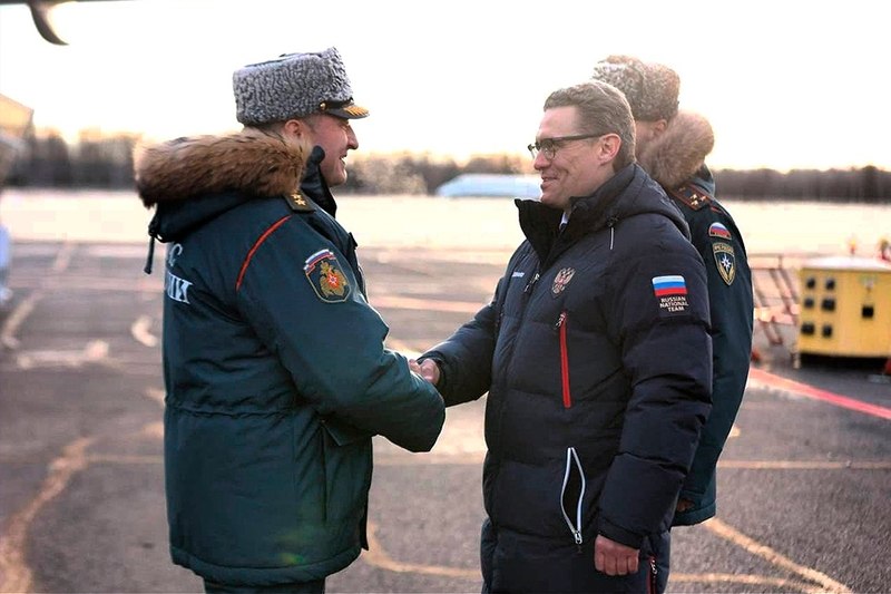 Глава МЧС России прибыл в Вологодскую область Министра по делам гражданской обороны чрезвычайным ситуациям и ликвидации последствий стихийных бедствий Александра   cherinfo ru news 143335 glava mcs rossii pribyl v vologodskuu oblast