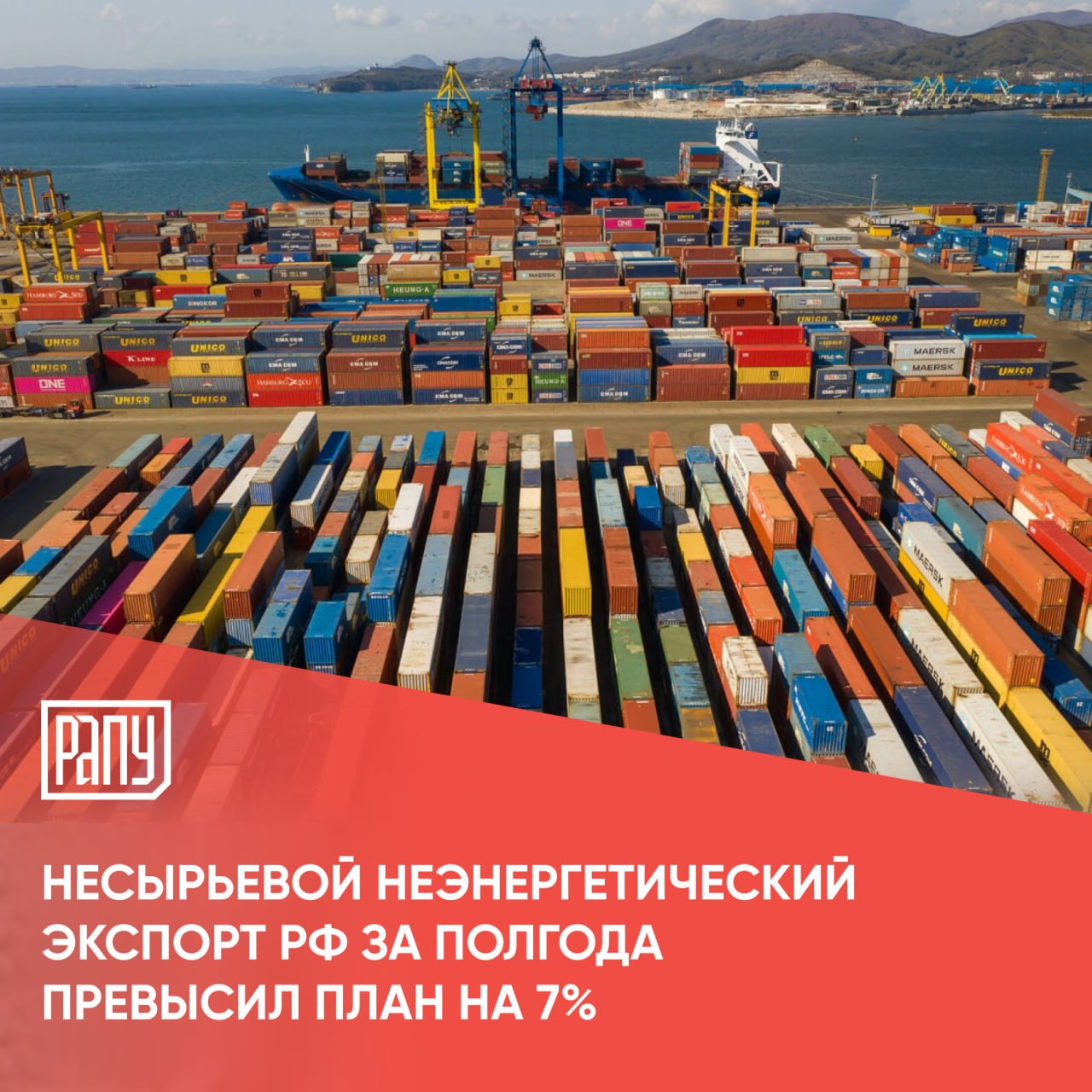 Объем несырьевого неэнергетического экспорта России за первое полугодие текущего года превысил плановый показатель на 7 а экспорт промышленной продукции на 5 Об этом пишет РИА Новости со ссылкой на первого замглавы Минпромторга России Василия Осьмакова В июне глава Минпромторга России Антон Алиханов в интервью РИА Новости говорил что объем несырьевого неэнергетического экспорта России в 2025 году ожидается на уровне 149 миллиардов долларов При этом рост промышленного экспорта России по итогам текущего года ожидается на уровне 7 по отношению к аналогичному периоду прошлого года до 110 миллиардов долларов Минпромторг экспорт экономика