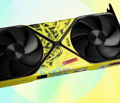 NVIDIA сделала еще одну видеокарту в дизайне по мотивам Cyberpunk 2077 — в этот раз RTX 5090  Ролевой экшен Cyberpunk 2077 вышел более четырех лет назад, но компании продолжают устраивать тематические коллаборации. NVIDIA показала новую видеокарту, дизайн которой вдохновлен игрой CD Projekt RED. Видеокарта представляет собой RTX 5090 Founders Edition.  Читать далее
