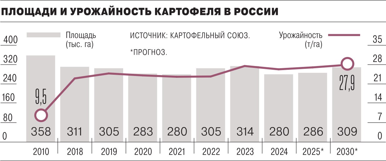 За год картофель подорожал в 2,8 раза, следует из данных Росстата. Дефицит российского продукта и завоз импортного подстегнули цены не только в магазинах, но и для переработчиков. Что будет с новым урожаем и ценами на популярный продукт — в материале «Ъ-Review». #Review