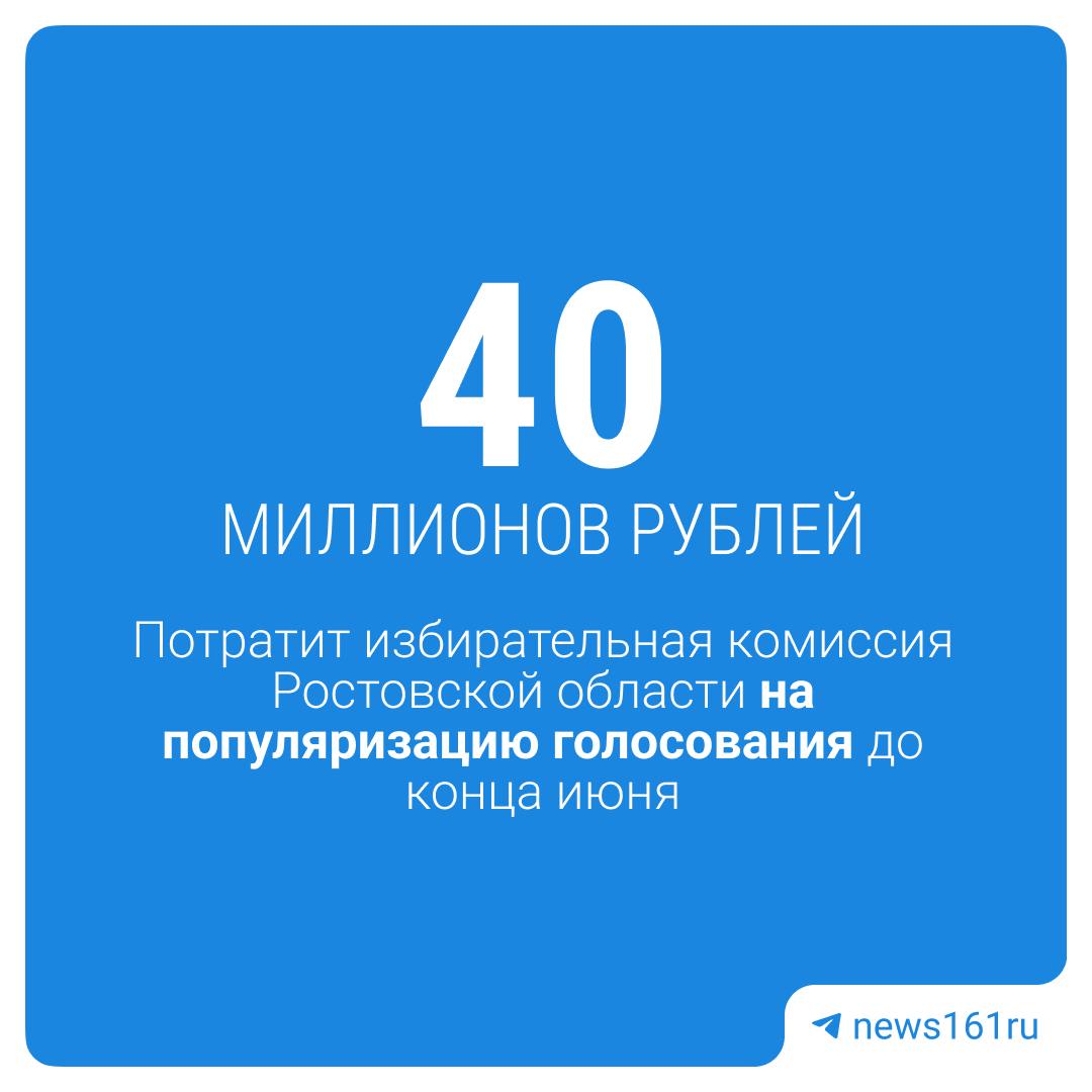40 миллионов рублей потратит избирательная комиссия Ростовской области на популяризацию выборов, который пройдут в сентябре. Из них более 14 миллионов уже заплатили компании «Квартал-Инфо» — это самый дорогой контракт. За эти деньги компания разместит материалы на 145 рекламных конструкциях в Ростове и области. Остальные компании, заключившие контракты, займутся размещением агитационных сообщений на видеоэкранах по всему региону, а также будут публиковать информации о выборах в СМИ. 14 сентябре в регионе пройдут большие выборы: изберут губернатора и две сотни депутатов. Врио губернатора Ростовской области Юрий Слюсарь — один из кандидатов на должность гебурнатора. Информации об остальных кандидатах пока нет. Кого выберем, получается? — Юрия Слюсаря