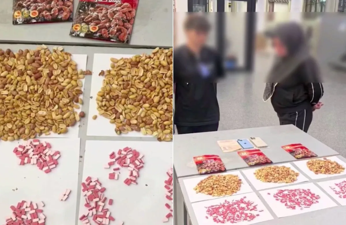 В Ташкентском аэропорту задержана пассажирка согласившаяся за 35 долларов провезти чужую сумку из Турции В её багаже нашли почти 600 таблеток синтетического наркотика MDMA спрятанных в упаковках с арахисом Примечание от редакции Никогда не берите чужие вещи для провоза даже от знакомых Такая помощь может обернуться большими проблемами ExoUzbekistana