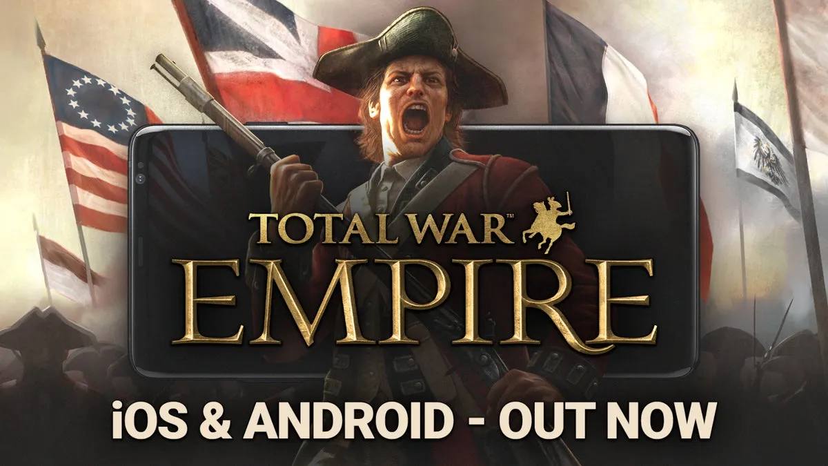 Total War: Empire вышла на Android и iOS   Стратегия вышла на ПК ещё в 2009 году, и вот спустя 15 лет добралась до мобильных устройств.  Разработчики переработали интерфейс и внесли множество изменений для удобства игры на сенсорных экранах, при этом не изменив основной игровой процесс.  Минимальные требования к устройствам — iPhone XR и iPad mini 5 на iOS 17 или же Google Pixel 3 и Pixel Tablet на Android 12. Игре нужно 12 ГБ свободного места, но рекомендуется иметь вдвое больше для оптимальной работы. Русский язык также на месте.  Игра уже доступна в App Store и Google Play за $20  ~2 000₽ .